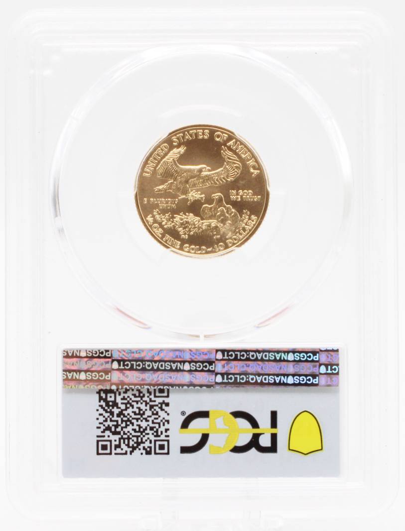 2019 PCGS MS70 $10 Gold American Eagle FDOI